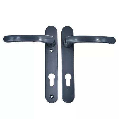 Lever Lever UPVC Multipoint Door Handles - 92mm PZ Sprung 122mm Screw Centres