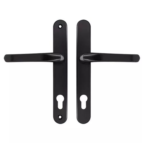 Lever Lever UPVC Multipoint Door Handles - 92mm PZ Sprung 210mm Screw Centres